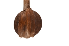 American Indian Rawhide Stone-Head War Club