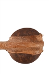 American Indian Rawhide Stone-Head War Club