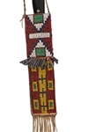 Wells Fargo Knife & Kiowa Fully Beaded Sheath