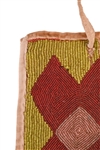 Yakama Indian Tribe Red & Green Beaded Bag