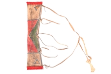 Crow Indian Parfleche Feather Holder