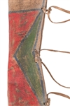 Crow Indian Parfleche Feather Holder