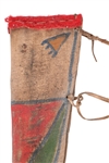 Crow Indian Parfleche Feather Holder