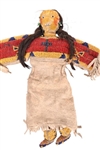 Central Plains Indian Beaded Doll