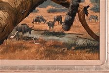 Gary R. Swanson Oil Painting of Leopards