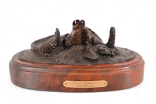 Gary R. Swanson Fallen Monarch Bronze Ram