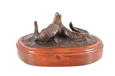 Gary R. Swanson Fallen Monarch Bronze Ram