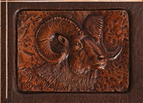 Gary R. Swanson Portfolio With Bronze Inlay