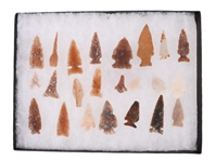 Collection of (23) Arrowheads Found By The Lopers