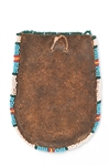 Indian Quilled and Beaded Pouch