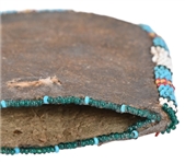 Indian Quilled and Beaded Pouch