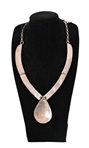 Red Coral & Silver Necklace