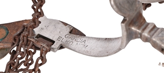 Scarce Garcia Elko Nevada Marked Spurs