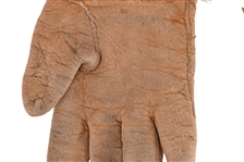 Beaded Suede Leather Gauntlet Gloves