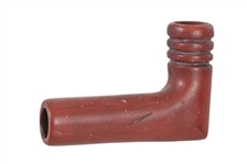 Carved Catlinite Elbow Pipe Bowl
