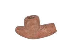 Unusual Shaped Indian Catlinite Pipe