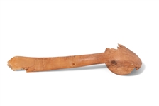 Two Native American Indian Horn Spoons
