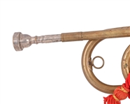 Antique Brass US Cavalry Bugle