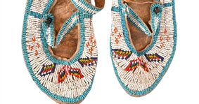 Indian Beaded Moccasins