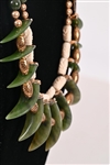Canadian Jade Bear Claw Necklace