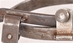 AB Buermann Marked Silver Mounted Spurs