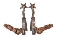 McChesney Card Suit Gal-Leg Spurs