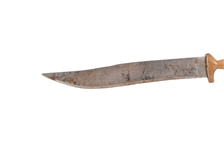 Horse Head Indian Knife w/ Horn Handle