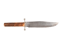 Anton Wingen Jr. Solingen Stag Handle Bowie Knife