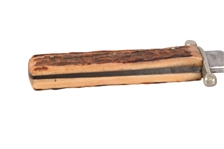 Anton Wingen Jr. Solingen Stag Handle Bowie Knife