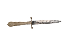 Scarce Manson Sheffield Etched Fighting Knife