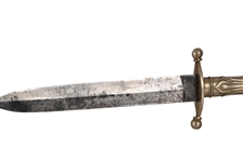 Scarce Manson Sheffield Etched Fighting Knife