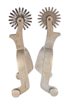 Buermann Star Steel Marked Spurs
