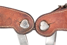 McChesney Heart Button Spurs