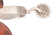 McChesney Heart Button Spurs