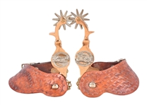 Buermann Hercules Bronze Horse-Head Spurs & Bit