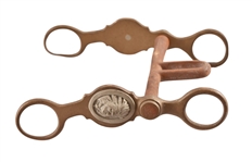 Hercules Bronze Spurs & Matching Indian Head Bit