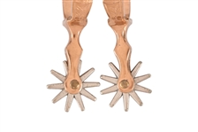Buermann Star Marked Hercules Bronze Spurs