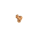 Antique Ivory Gold Nugget Container