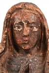 Carved Wood Virgin Mary Santa Fe New Mexico