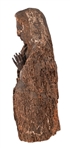 Carved Wood Virgin Mary Santa Fe New Mexico
