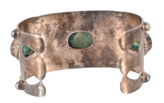 Turquoise Sterling Silver Indian Bracelet