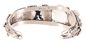 Turquoise Sterling Silver Indian Bracelet