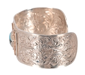 Turquoise Sterling Silver Indian Bracelet