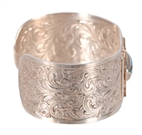 Turquoise Sterling Silver Indian Bracelet