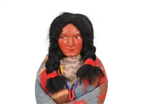 Minnetonka Male Skookum Doll In Box c.1930-1940