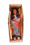 Minnetonka Male Skookum Doll In Box c.1930-1940