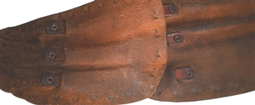 Early 1900's Spotted Bronc Belt w/ Whirling Logs