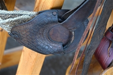 Mother Hubbard Saddle, Texas Trail Drive c.1860's