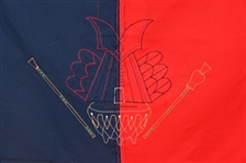Arapaho Indian Peyote Ceremonial Shawl