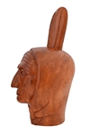 Dr. Joseph Rupp Carved Indian Head